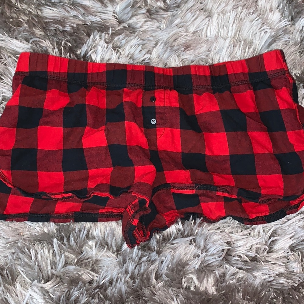 Plaid shorts